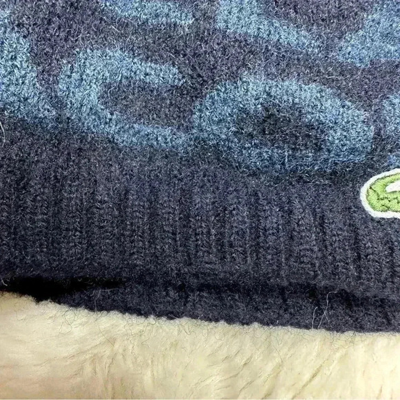 Lacoste Winter Hat Blue  Size 1-2 Years - Picture 15 of 15